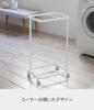 Yamazaki Jitsugyo Laundry Wagon Tosca 2 Tier White 3299