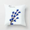 New Nordic Abstract Flower Pillowcase Home Bedside Sofa Cushion Cover