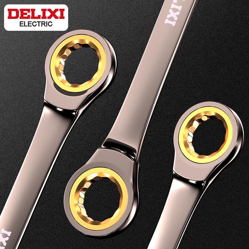 72-Teeth Dual-Purpose Swivel Head Ratchet Wrench - Ideal for Quick Automotive Repairs