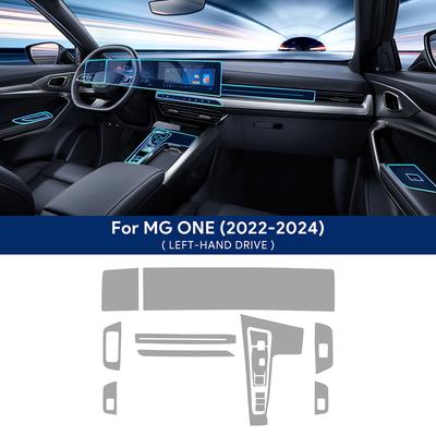 For MG ONE   2024 Car Center Console Media Dashboard Navigation TPU Anti-scratch Protector Film Interior Accessories