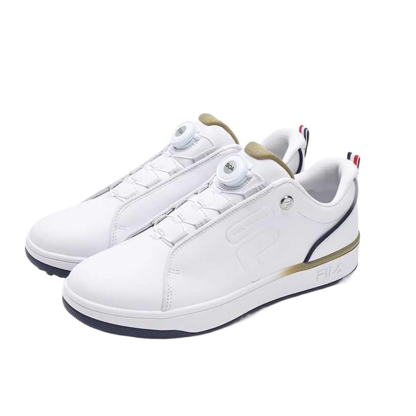 New FILA GF 1911 Trainer Low Top Golf Shoes Men's White A12M511711F-WD