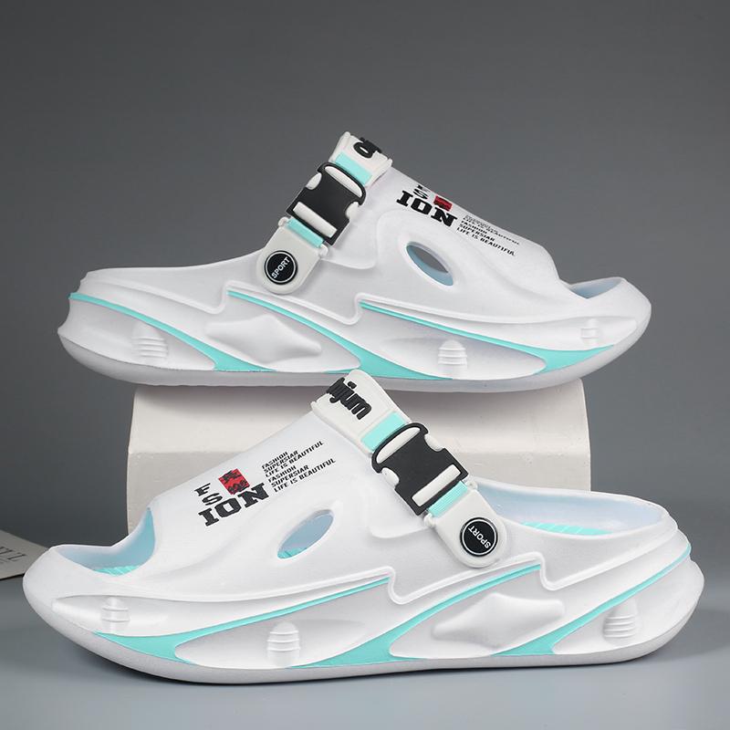 

Летние мужские сандалии для отдыха на открытом воздухе, пляжные тапочки, удобные мягкие сабо, мужская повседневная обувь, женская обувь для сада и воды, мужские пляжные сандалии 36-37