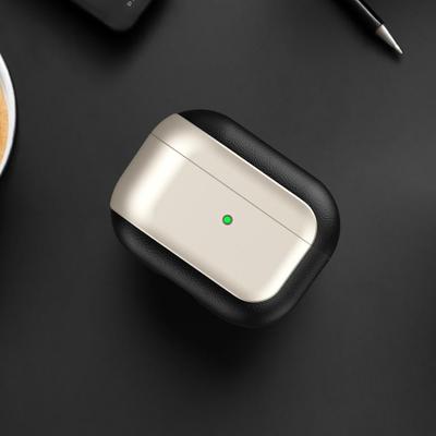 Luxusní pouzdro na sluchátka s texturou kůže se šňůrkou pro Apple Airpods Pro 2 Generation 2nd Air Pods 3 Gen Girls Roztomilý nárazuvzdorný ochranný kryt