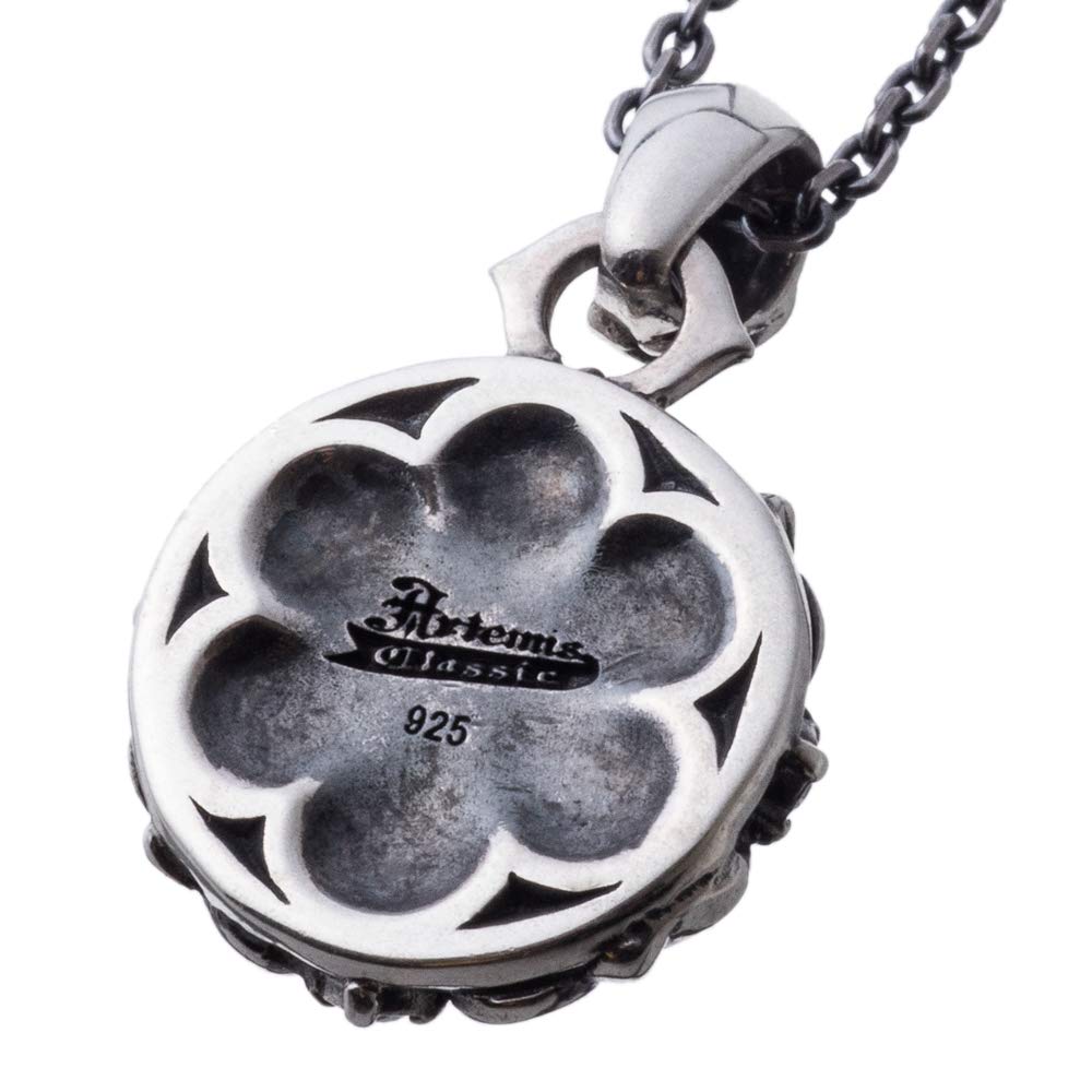 Artemis Classic Maria Coin Pendant (acp0329) - Men's Silver Accessory, Brand Jewelry, 925 Sterling Silver