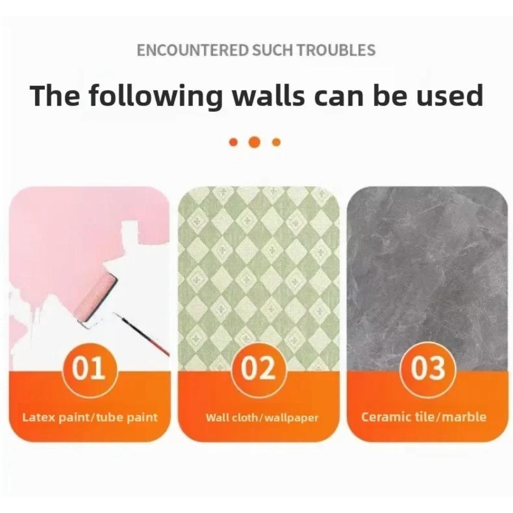 Round Transparent Soft Silicone Non-slip Door Stopper Muffler Wall Protector Self-adhesive Door Handles Bumper Protective Plug