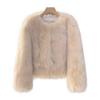 2025 Winter Fashion Fluffy Faux Fox Fur Women's Coat - Sexy, Sustainable, European & American Style
