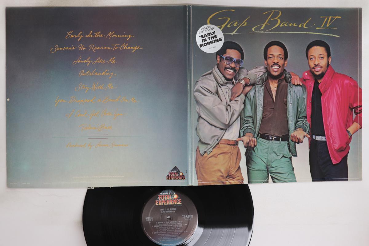 

LP Record GAP BAND - Gap Band IV TE13001 TOTAL EXPERIENC 1982 US Soul/Funk Used