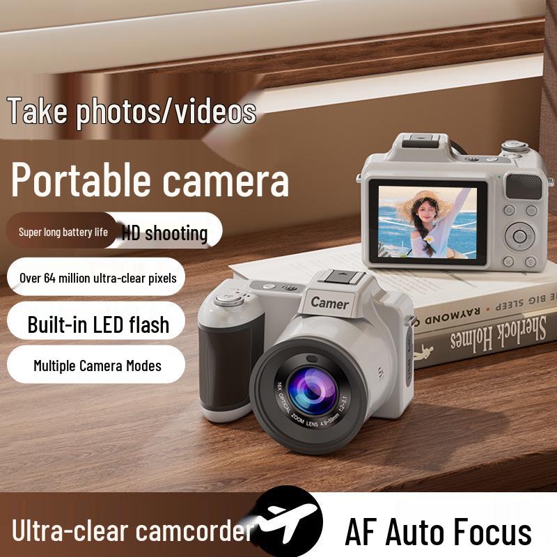 New 5K HD DSLR Camera with 16X Zoom Optical Lens