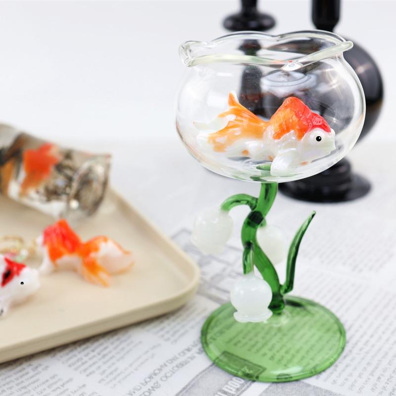 2Pcs Silicone Keychain Pendant Mold 3D Goldfish Silicone Keychain Mold Jewelry Pendant Resin Epoxy Mold Casting DIY