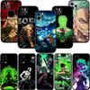 FM50 Zoro One Piece Soft Shell Phone Case for Samsung Galaxy S20 S21 S22 Ultra FE + Plus A21S A22 A24 A25 A26 A30 A30S A31