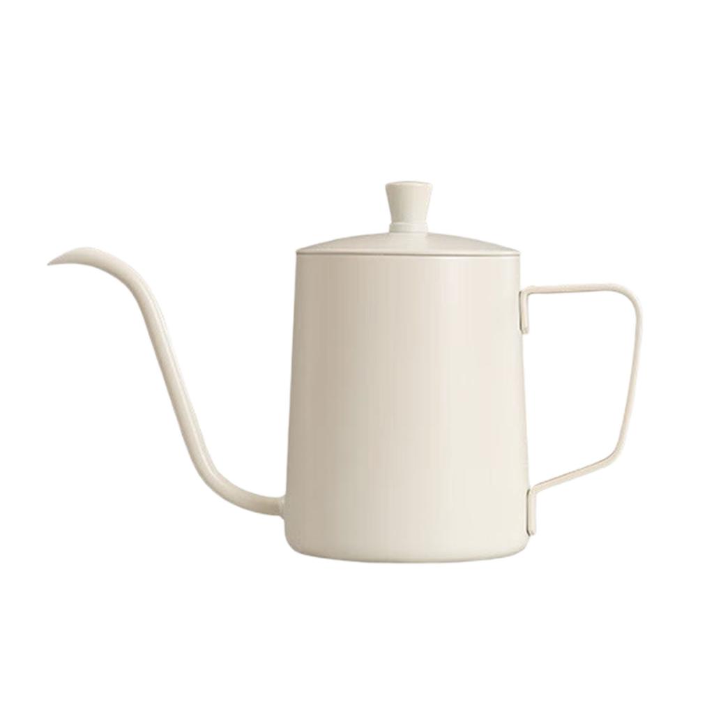 Coffee Hand Brewing Pot Stainless Steel Pour Over Kettle Gooseneck Coffee Pot Kitchen Tools for Home Office Enduring