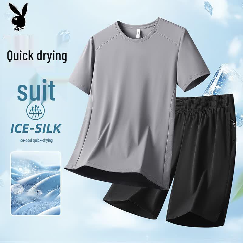 PLAYBOY Men s Summer Sporty Two-Piece Set XL