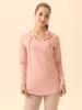 Women's Quick-Dry Yoga Hooded Sweatshirt: Loose, Mid-Length, Hip-Covering, Long Sleeve Fitness Top