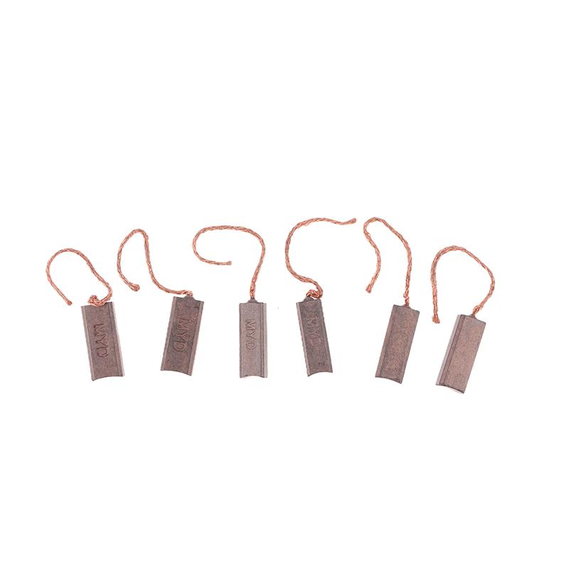 5 Pezzi 5X7X20Mm 5X8X20Mm 4.5X6.5X20Mm Alta Qualità Spazzola Spazzole Regolatore per Alternatore Auto Linea Uscita Posteriore