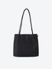 Shoopen Nylon Pintuck Medium Shoulder Bag (Hpabgfa05Q Re) Hpabcgav03
