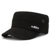 Men's Casual Military-Style Sun Hat for Spring/Autumn with Short Brim