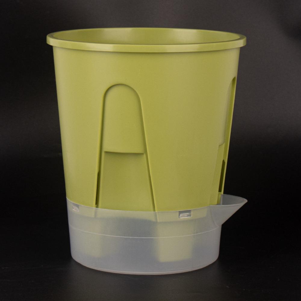 Plastic Self Absorbing Flowerpot Water Storage Tall Drain Holes Breathable Flowerpot Large Capacity Thickened