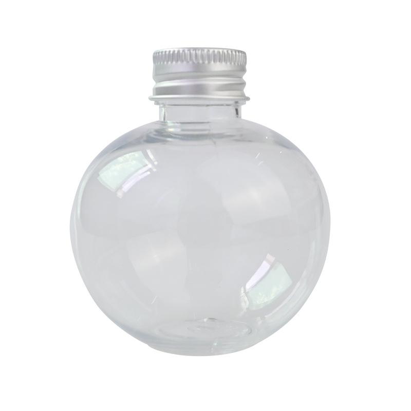 Plastic Juice Bottle Plastic Cookie Jars With Lids Food Storage Container Wide Mouth Jar Reusable Cookie Container