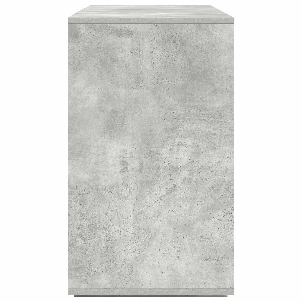 Sideboard Concrete Gray 135 x 41 x 75 cm Particleboard