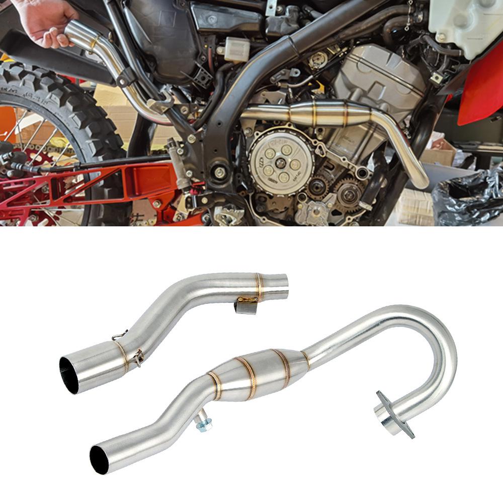 CRF250L/CRF300L/RALLY Motorcycle Exhaust Pipe Front Section (2021-2022) for Modification