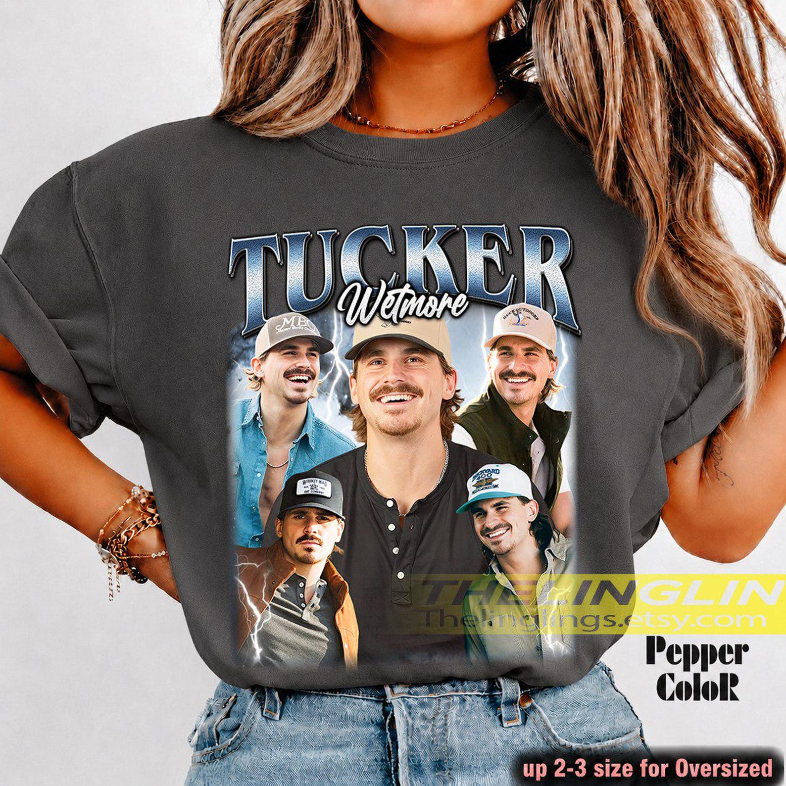 Tucker Wetmore American Singer-Songwriter Unisex T-Shirt, Music Fan Gift, Concert Apparel, Graphic Tee, Music Lover, Vintage Style Top FD 3XL