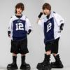 Kids' Silver Hip Hop Dance Costume Set for Boys & Girls