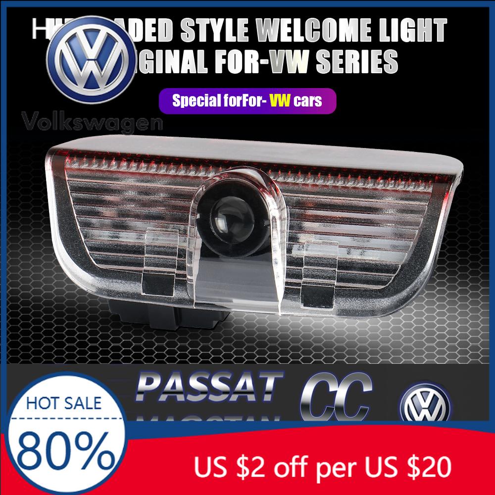For VW Volkswagen Jetta MK5 Golf For Volkswagen VW Golf Tiguan Passat Variant B8 Touran Touareg Eos Wireless Courtesy Lamp Car D