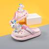 Delightful Unicorn Kids Hole Shoes For Girls Comfortable Summer Beach Slippers