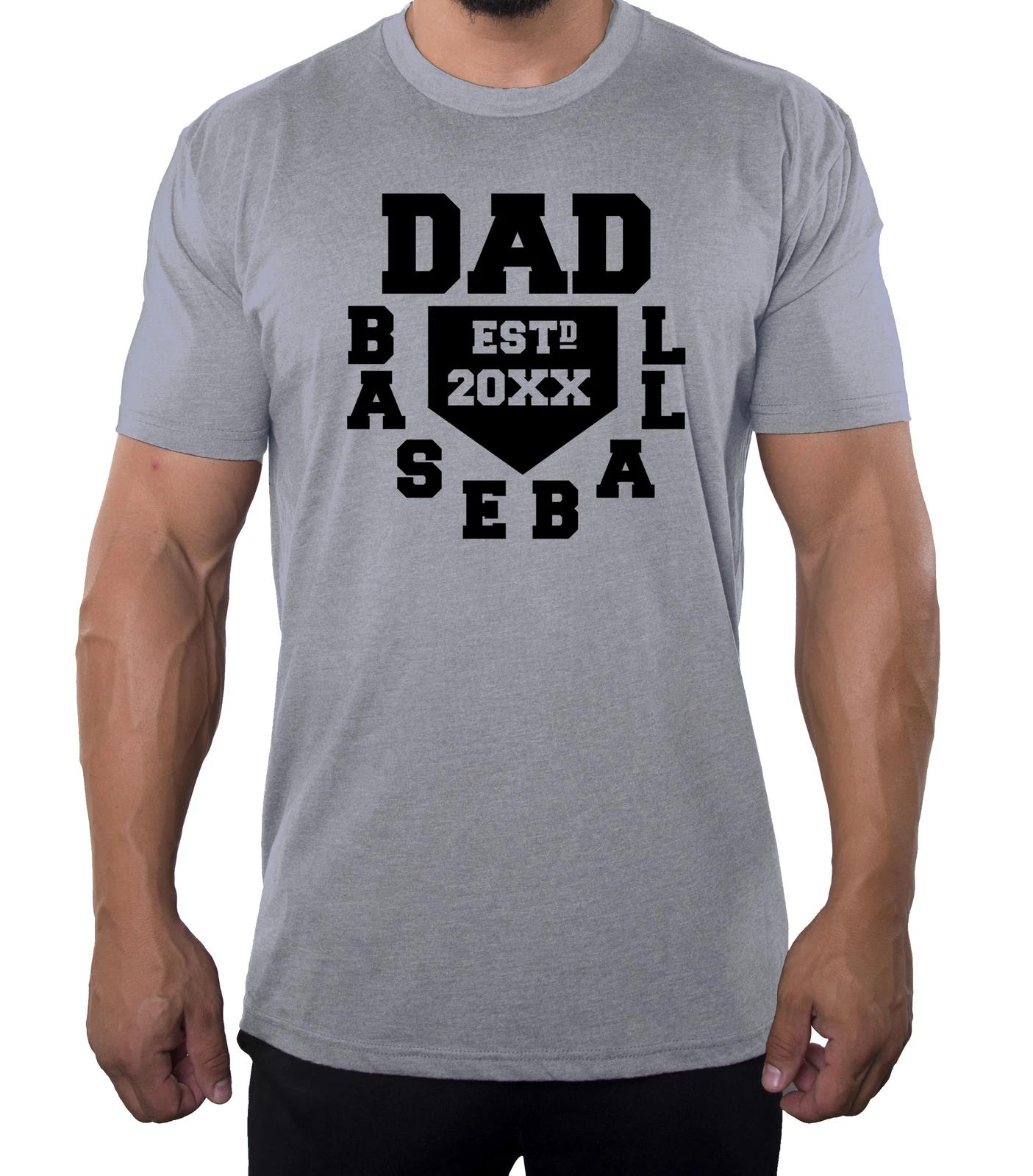 Custom Baseball T-Shirts for Dad, Men s T-Shirts, Custom baseball shirts 3XL
