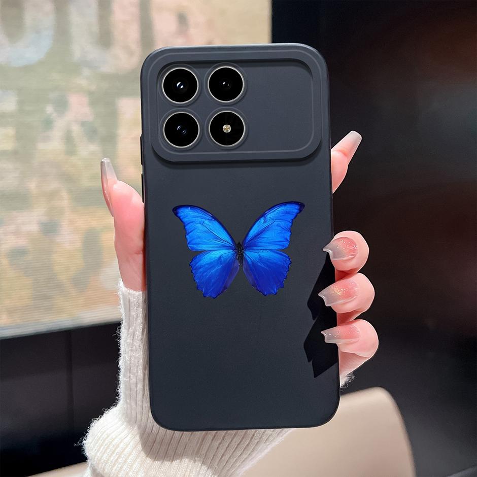 For Xiaomi Poco F8 Pro Ultra Cases Pretty Sweet Girls Liquid Silicone Full Protective Bumper Cover For Poco F8Pro F8Ultra Fundas