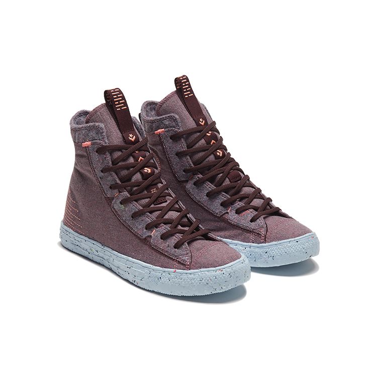 Converse Chuck Taylor All Star Crater Pohodlné ležérní plátěné boty s vysokým svrškem Unisex tenisky Sytě červené 169416C