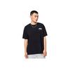 Li-Ning Wade Series Ice-Sense Loose Short Sleeve T-Shirt With Back Letter Print Unisex Tops Black AHSS783-7