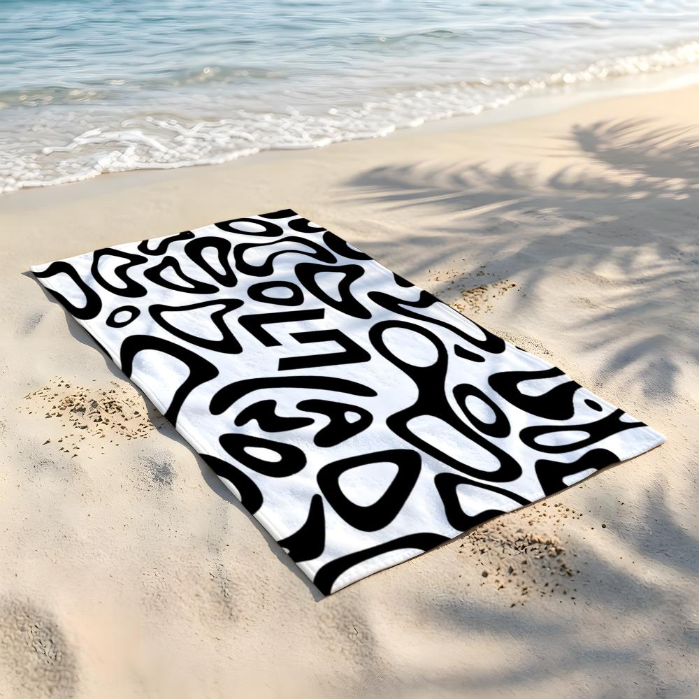 Art African fabric p-print Towel Beach Blanket Towel For Travel Gym Shower Luxury Lightweight Camping Pool hot