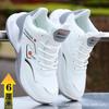 Hohe Frühlings- und Herbst-Leder-Basketballschuhe Studenten-Plattform Sportlich Lässig Dad Laufschuhe
