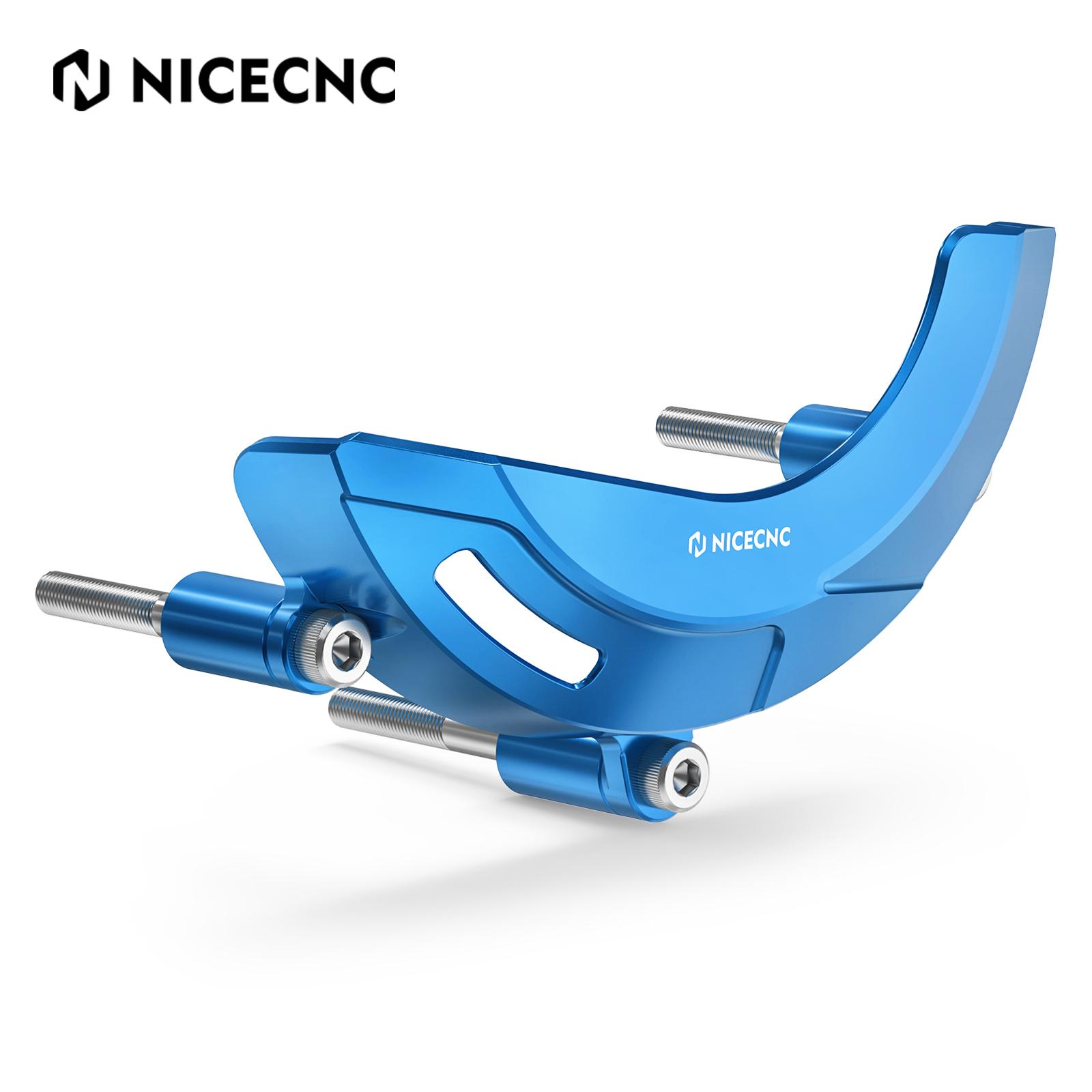 

NICECNC For Suzuki DRZ400S DRZ 400 S 2000-2024 DRZ400SM DRZ 400 SM 2005-2024 Motorcycle Engine Clutch Guard Ignition Cover синій