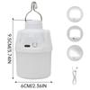 Portable with Metal Hooks Camping LED Lights USB Type-C Street Lighting Rechargeable Emergency Lamp Outdoor