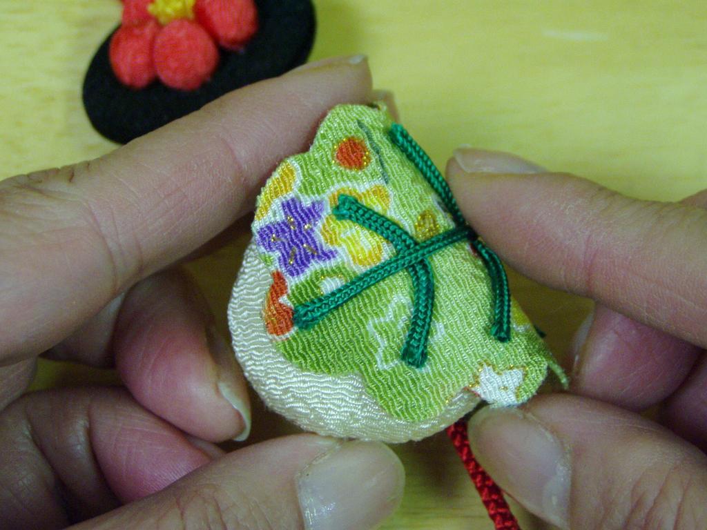 Takaraku crepe handicraft hanging decoration kitMiyako