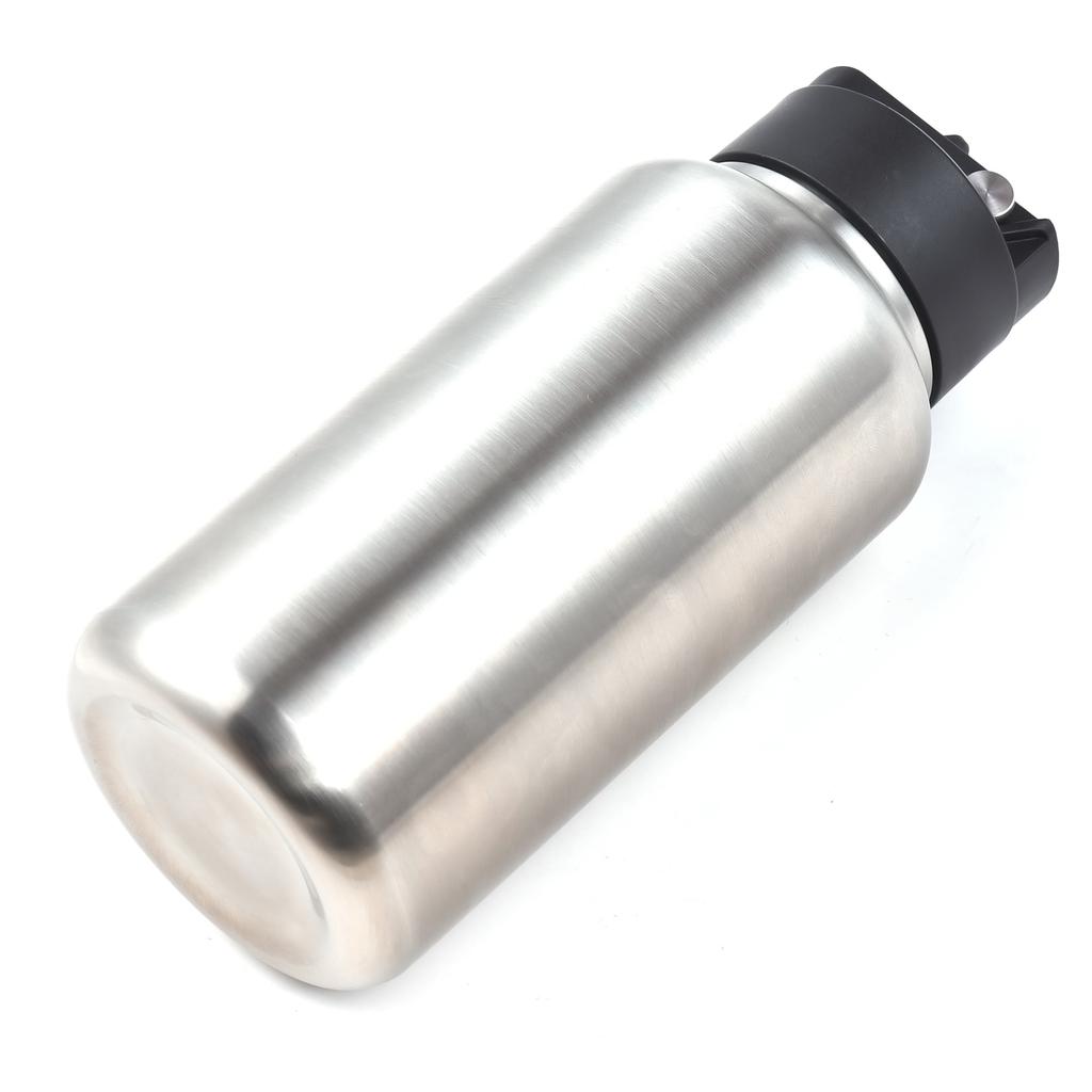 1050ml Stainless Steel Water Bottle Leak Proof Sports Bottle with Straw Lid for Outdoor Camping