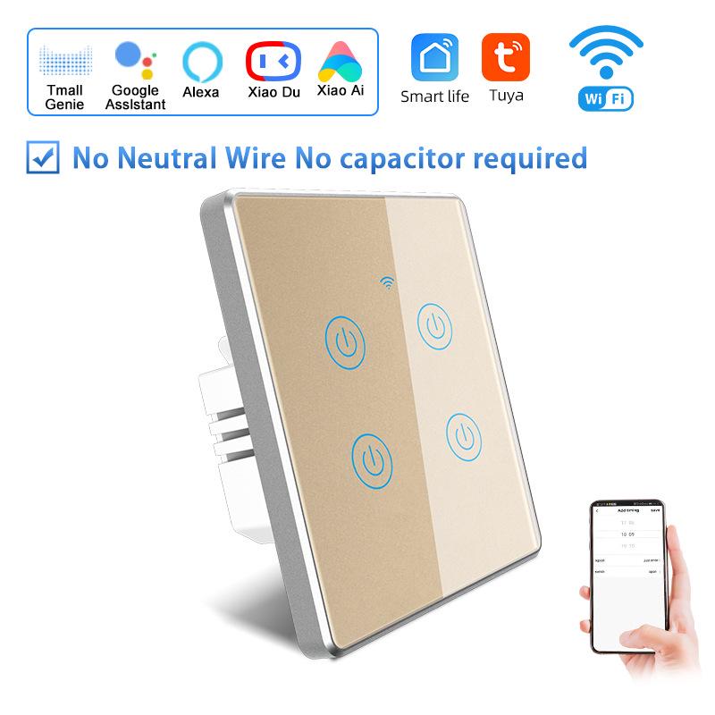 Graffiti EU Smart WiFi Touch Switch with Alexa Voice Control