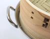 Manyo Made In Japan IH Compatible Stainless Steel Pot 30cm Set EX00412A Silver Color (Pot)/Natural (Seiro)