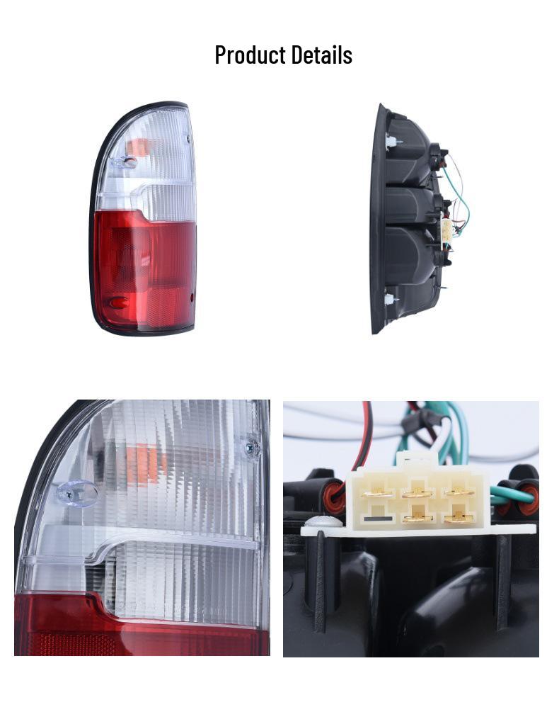 Compatible with Toyota Tacoma 1995-2000 Taillight, Original White Halogen Model