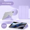For Samsung Galaxy Tab S11 Ultra 14.6 " Case Smart Fold Acrylic Clear Stand Cover for Tab S11 11 " Funda with Pencil Holder