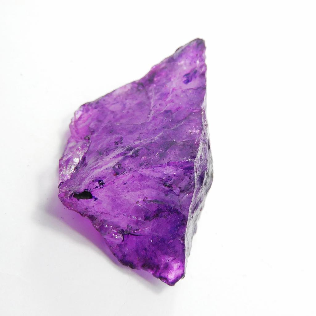 Natural Purple Sapphire Loose Gemstone 124.00 Ct Uncut Raw Rough September Birthday Birthstone