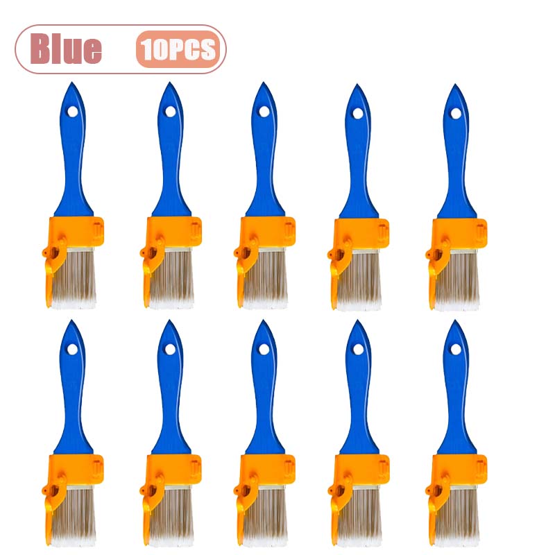 1-10PCS Angled Painting Brush for Edge Trim Corner Latex Paint Wall Interior Home Improvement Renovation Brush Tool