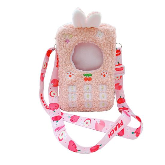 Doll Display Bag Crossbody Shoulder Bag Anti-Scratch Creative Doll Carrying Bag Protective Layer Doll Organizer