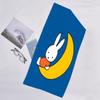 1pc Miffy4 Beach Towel, Beach and Seaside Swimming Pool Equipment, Fashion Pattern, Rectangular, Travel Essentials