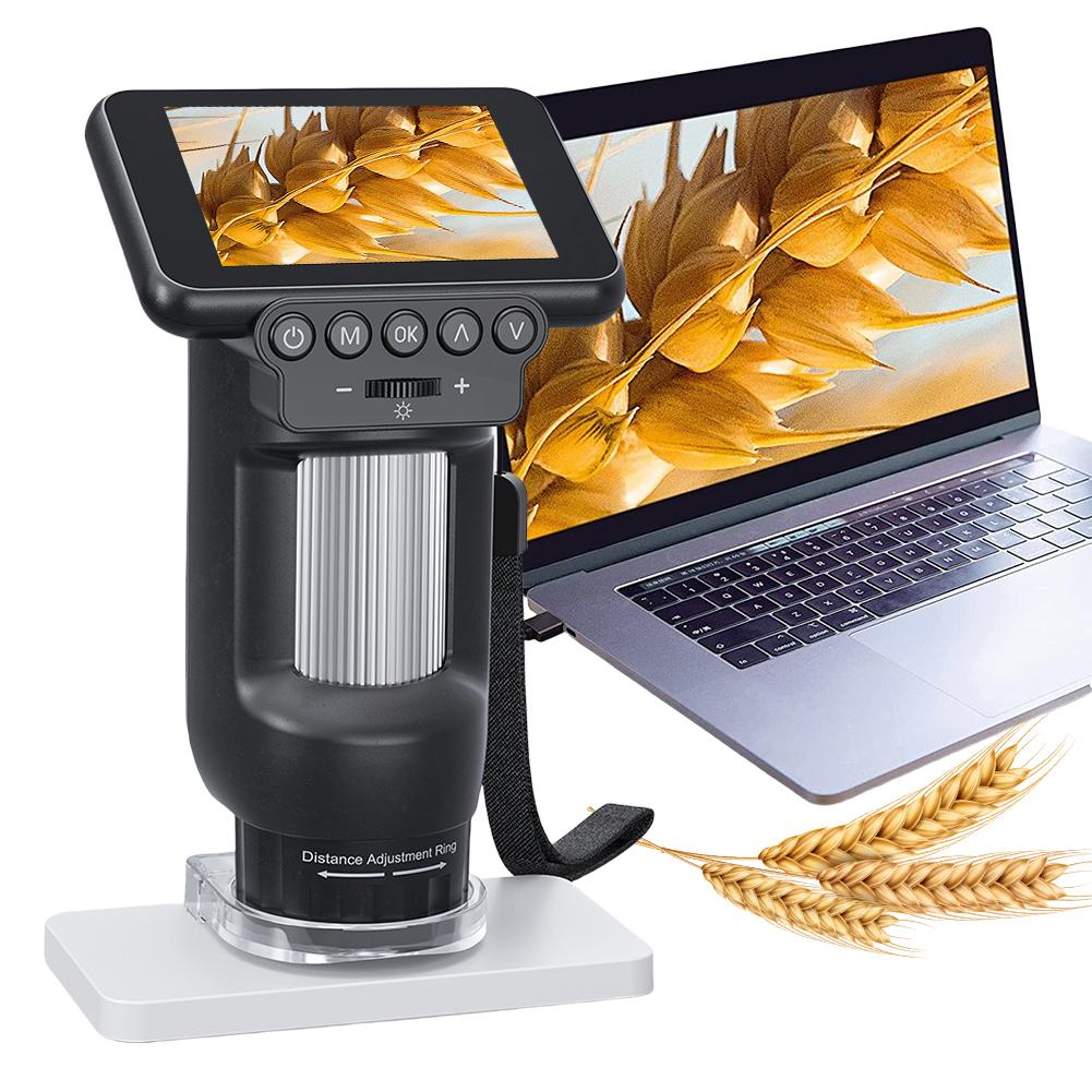 Microscope for with 2.8 Inch Screen Handheld Microscope Camera 1080P HD Portable Handheld Magnifying Glass Educational Science