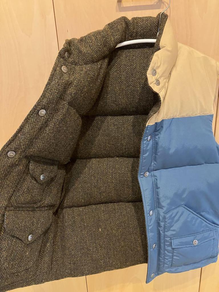 [USED] WASTE TWICE×MT.RAINIER DESIGNWORKS Down Vest