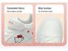 Cartoon Girls' Sports Shoes: Versatile White Non-Slip Skate Shoes for Kids, 2025 Autumn/Winter Collection.