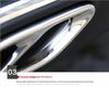 Couvercle de sortie d'échappement compatible pour Mercedes Classe A, C, E, GLC - Modification décorative à quatre sorties.